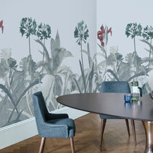 Aloe Walk - Ice by Paint & Paper Library - room set