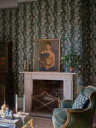 Sweet Pea 6705 wallpaper by Farrow & Ball in a room setting