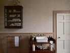 Vine Leaf 6801 wallpaper by Farrow & Ball in a room setting
