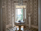 Gothic 6902 wallpaper by Farrow & Ball in a room setting