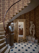 Gothic 6904 wallpaper by Farrow & Ball in a room setting
