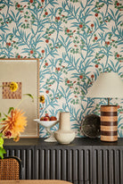 Bamboo Floral - Heat by Little Greene - luxury wallpaper