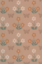 Burges Butterfly - Masquerade by Little Greene - luxury wallpaper