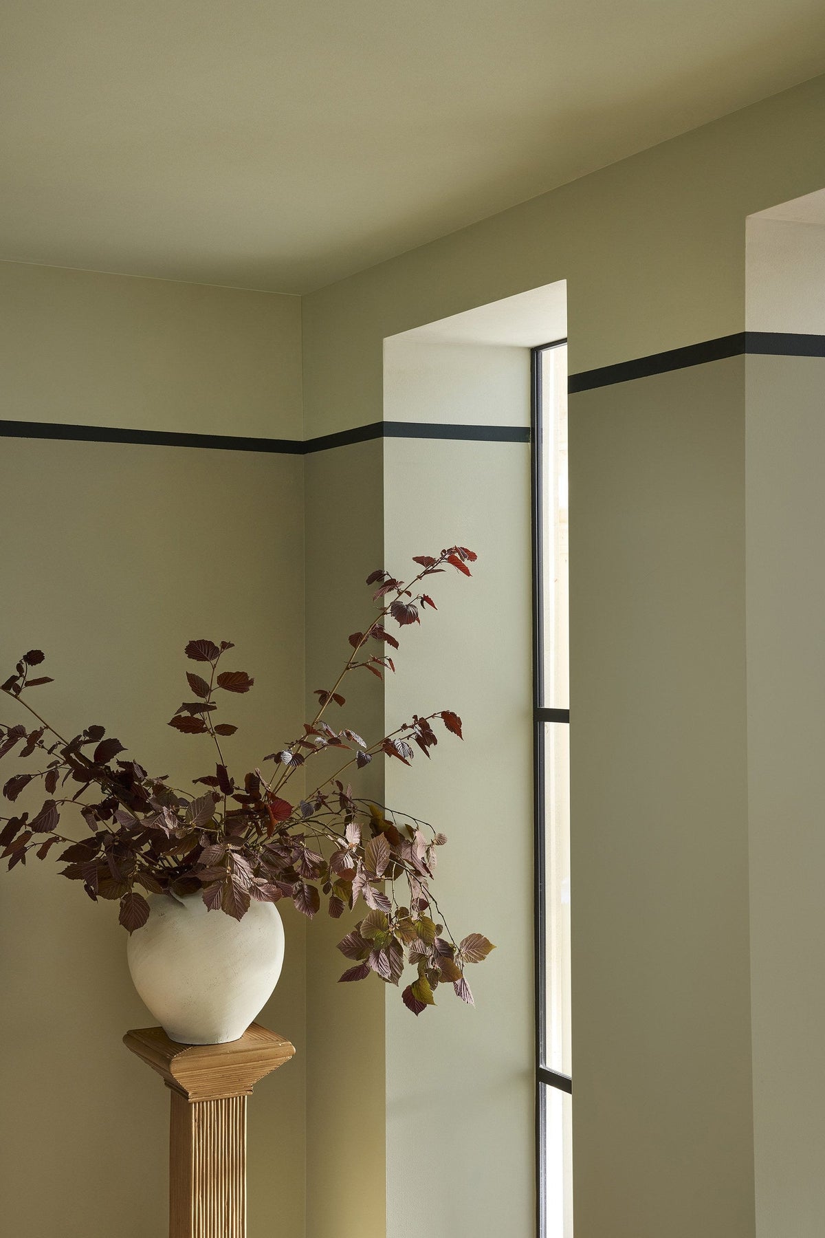 Barge Stone - Mid (359) by Little Greene - room setting