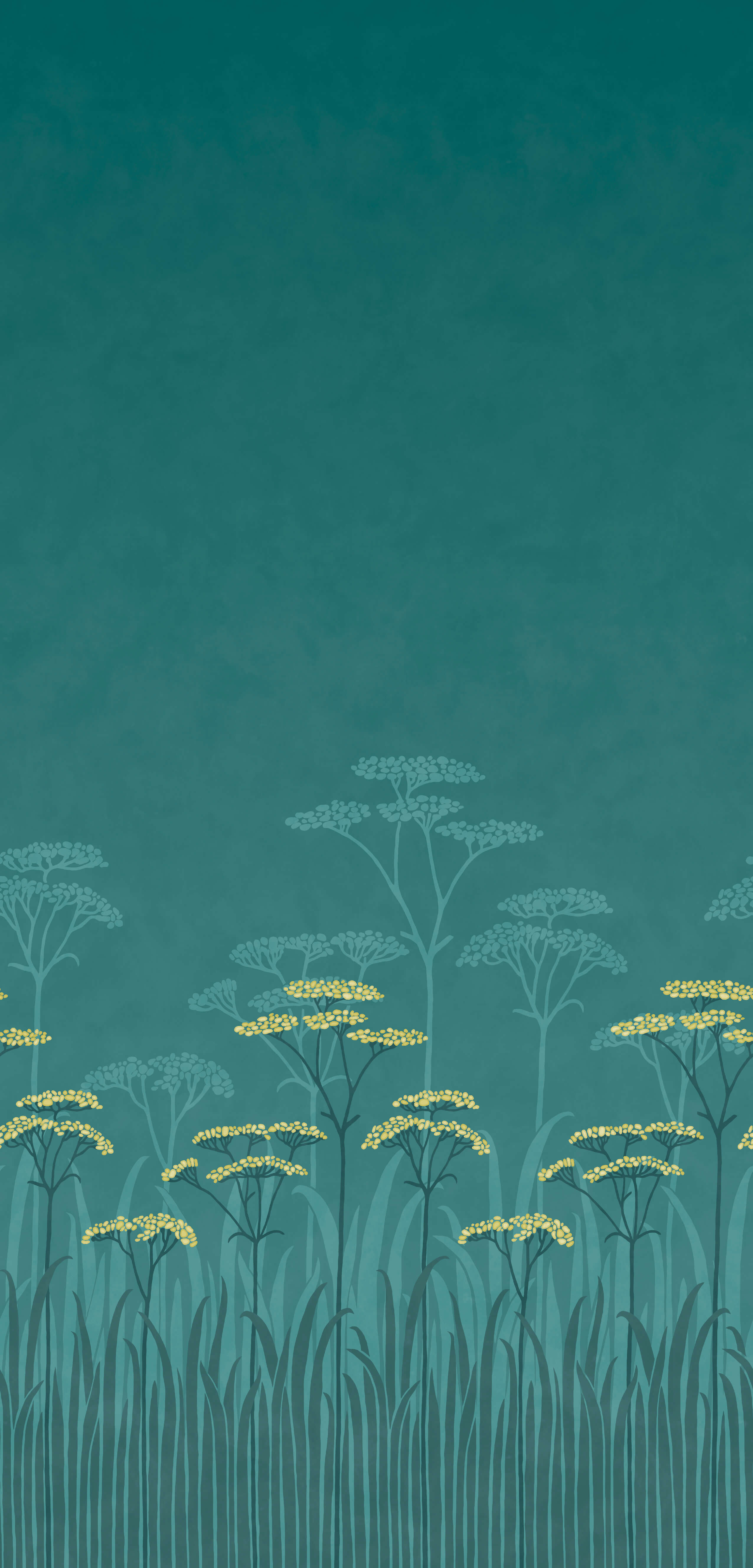 Achillea - Aurora by Little Greene - luxury wallpaper