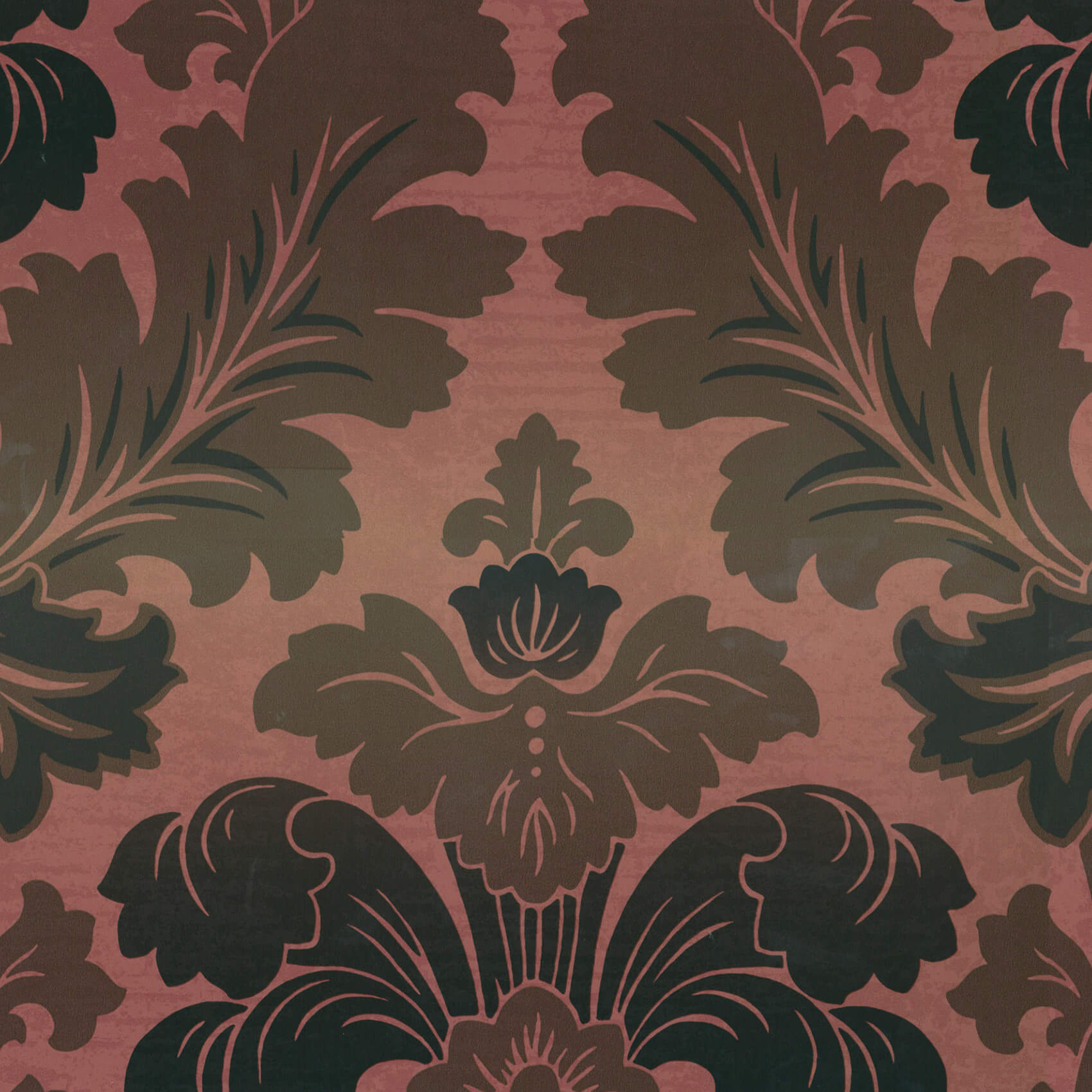 Bonaparte - Red Gold by Little Greene - luxury wallpaper