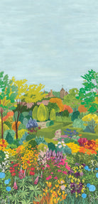 Castle Garden - Pale Lime by Little Greene - luxury wallpaper