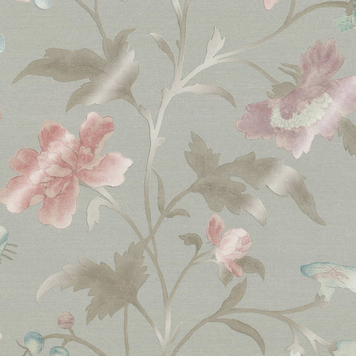 China Rose - French Grey Lustre - Sample