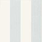 Elephant Stripe - Bright White by Little Greene - luxury wallpaper