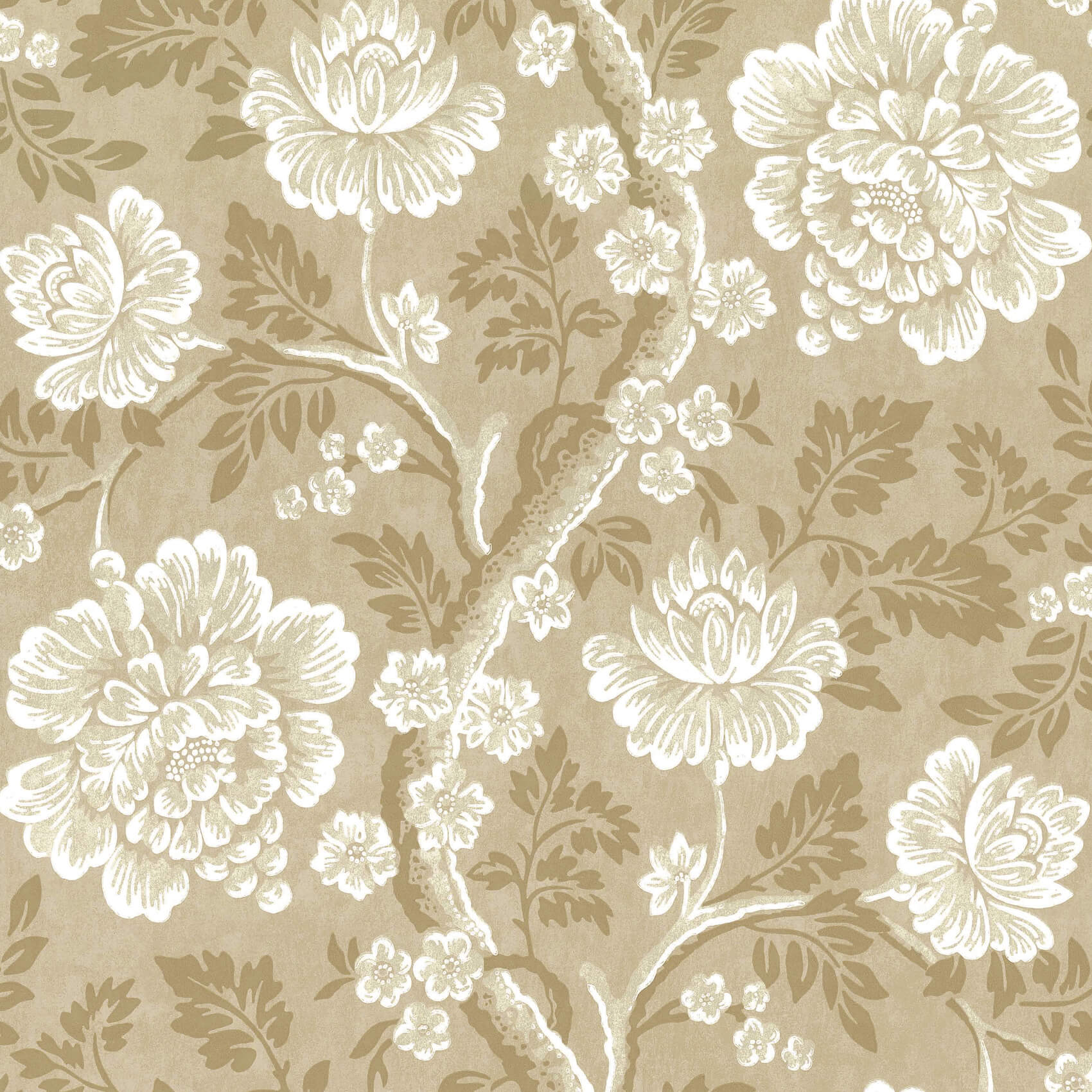 Gustav - Mudan by Little Greene - luxury wallpaper