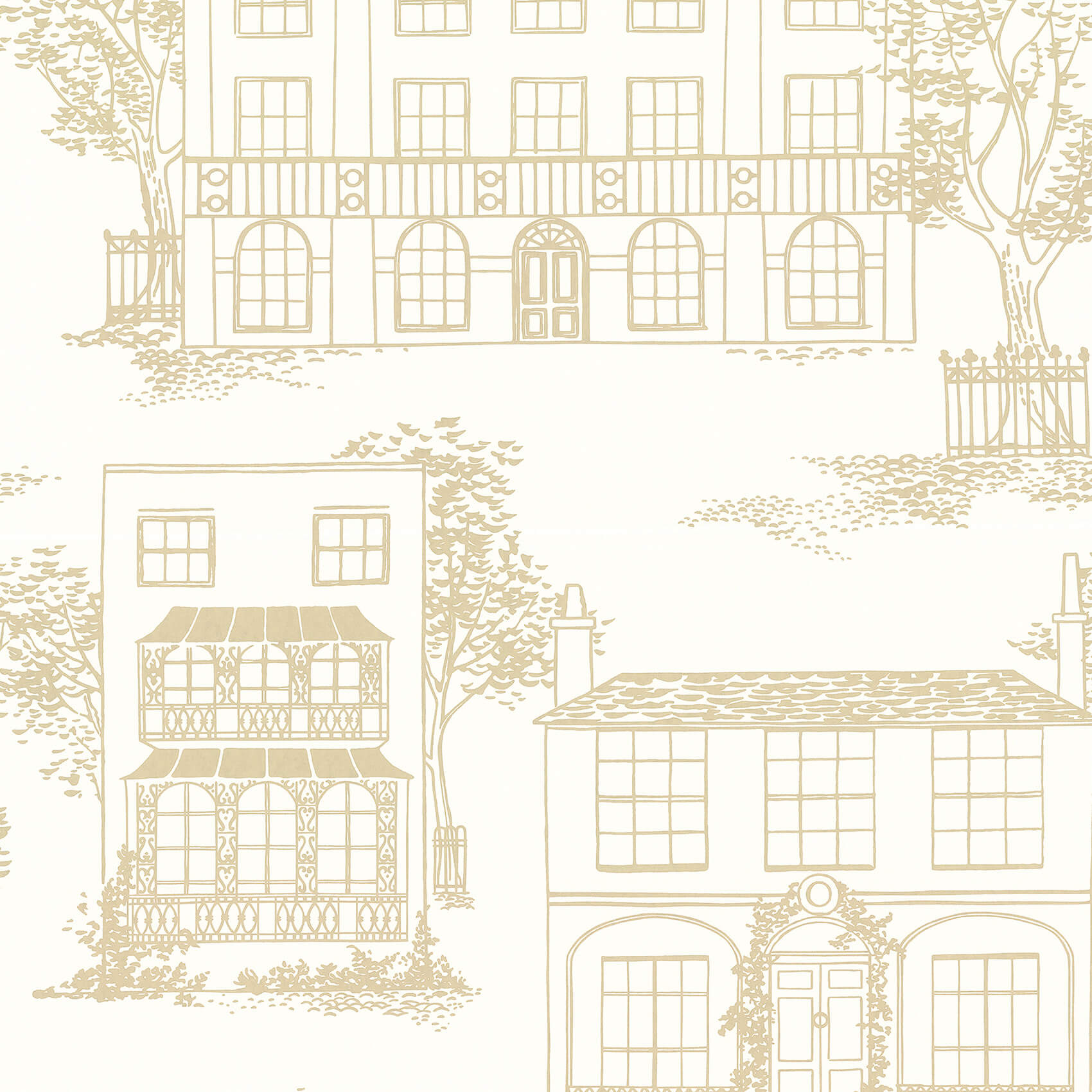Hampstead - Cloister by Little Greene - luxury wallpaper