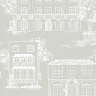 Hampstead - Cool Grey by Little Greene - luxury wallpaper