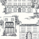 Hampstead - Ink by Little Greene - luxury wallpaper