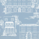 Hampstead - James Blue by Little Greene - luxury wallpaper