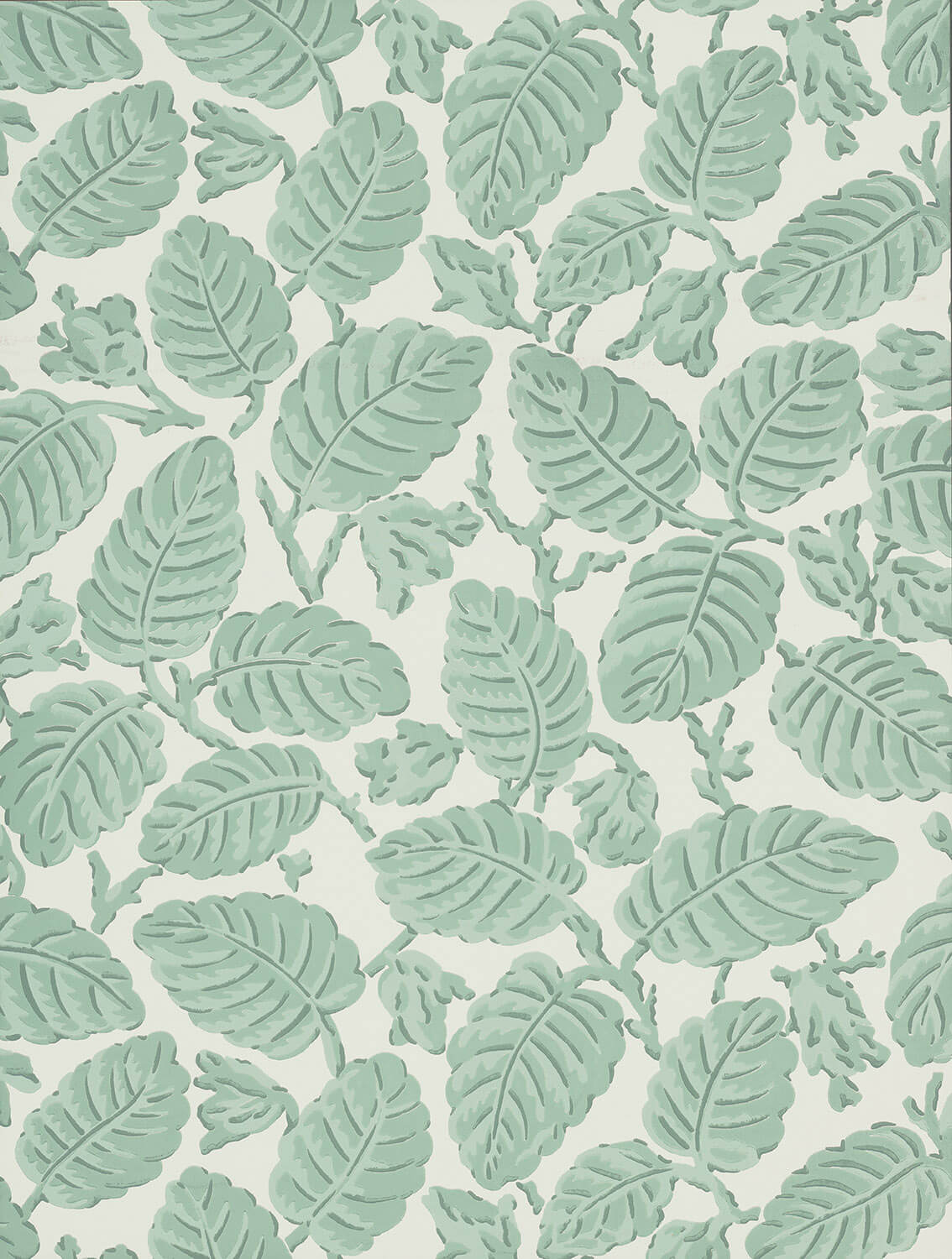 Beech Nut - Rubine by Little Greene - luxury wallpaper