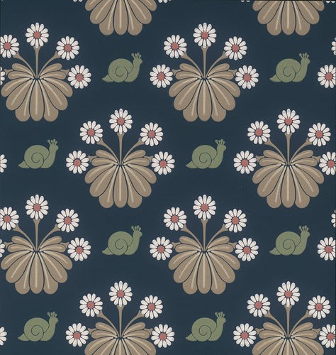 Burges Snail - Dark Blue - Sample
