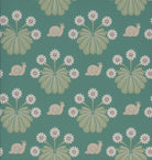 Burges Snail - Ocean by Little Greene - luxury wallpaper
