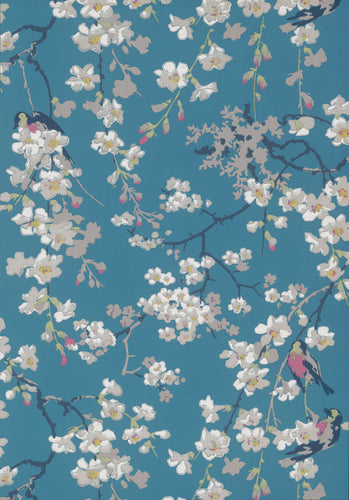 Massingberd Blossom - Deep Blue - Sample