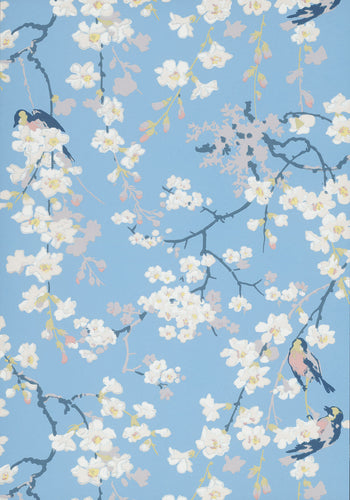 Massingberd Blossom - Pale Blue - Sample