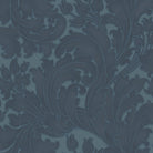 Tulip - Blue Black by Little Greene - luxury wallpaper