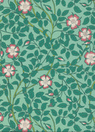 Briar Rose - Green Verditer by Little Greene - luxury wallpaper
