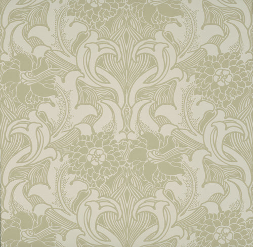 Dahlia Scroll - Mirror - Sample