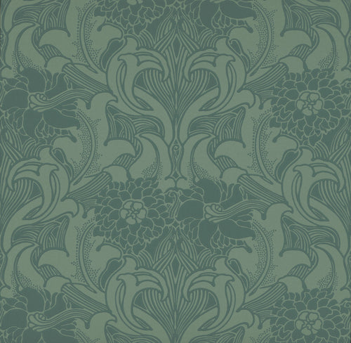 Dahlia Scroll - Tea With Florence - Sample