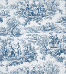Lovers' Toile - Mazarine by Little Greene - luxury wallpaper