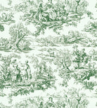 Lovers' Toile - Puck by Little Greene - luxury wallpaper