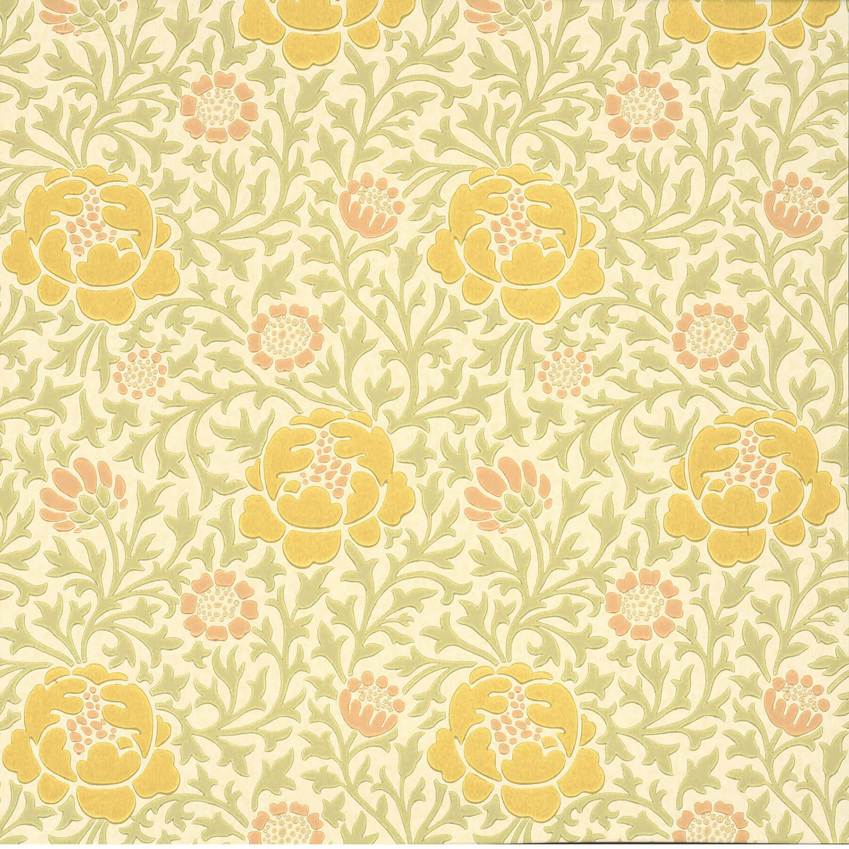 Lansdowne Walk - Pollen by Little Greene - luxury wallpaper