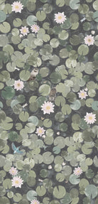 Lily Pads - Normandy Grey by Little Greene - luxury wallpaper
