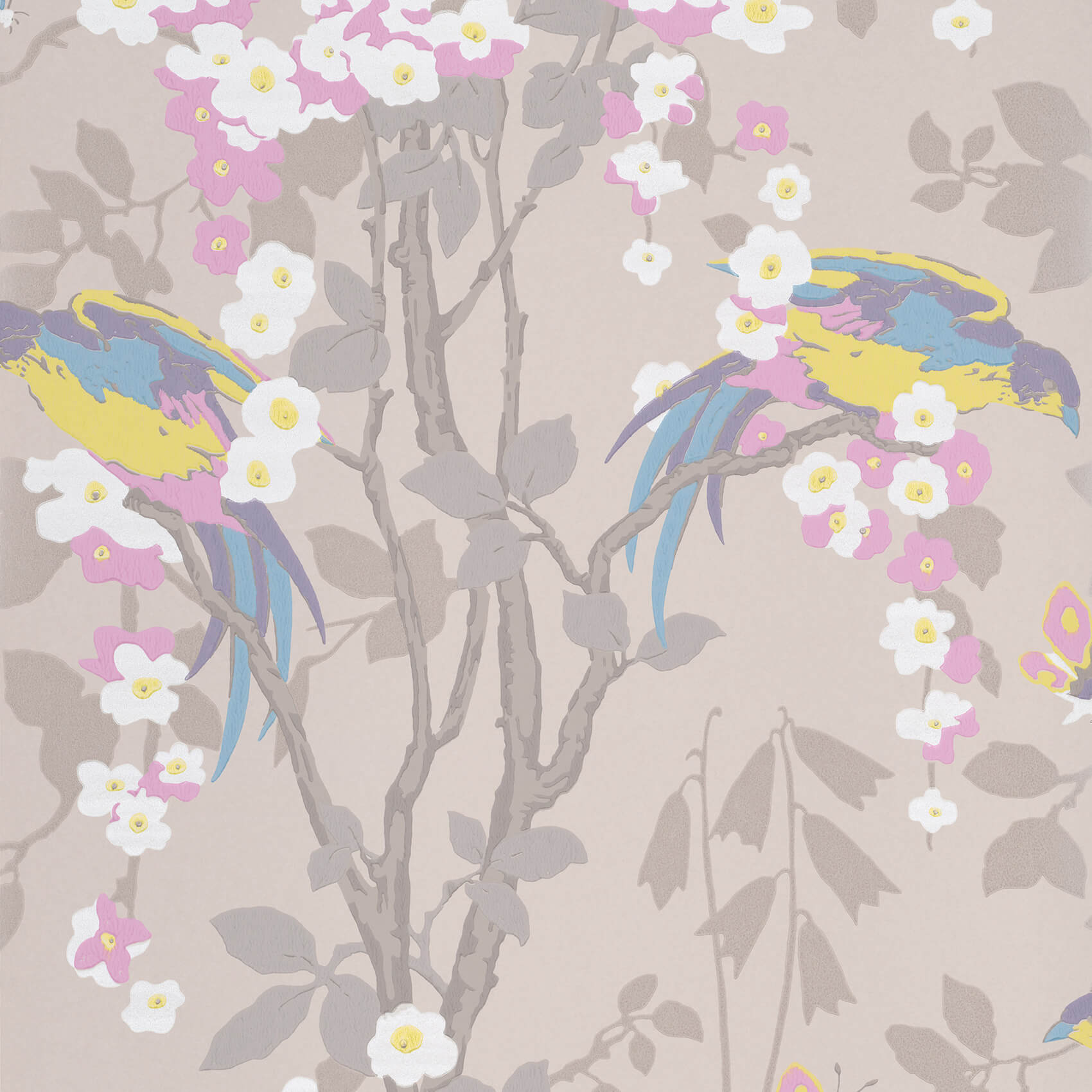 Loriini - Dorian by Little Greene - luxury wallpaper