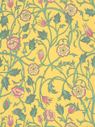 May's Tulip - Indian Yellow by Little Greene - luxury wallpaper