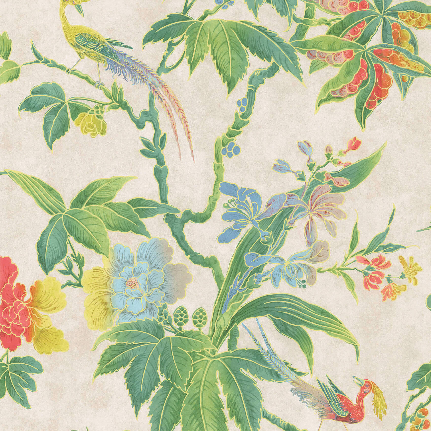 Paradise - Feather by Little Greene - luxury wallpaper