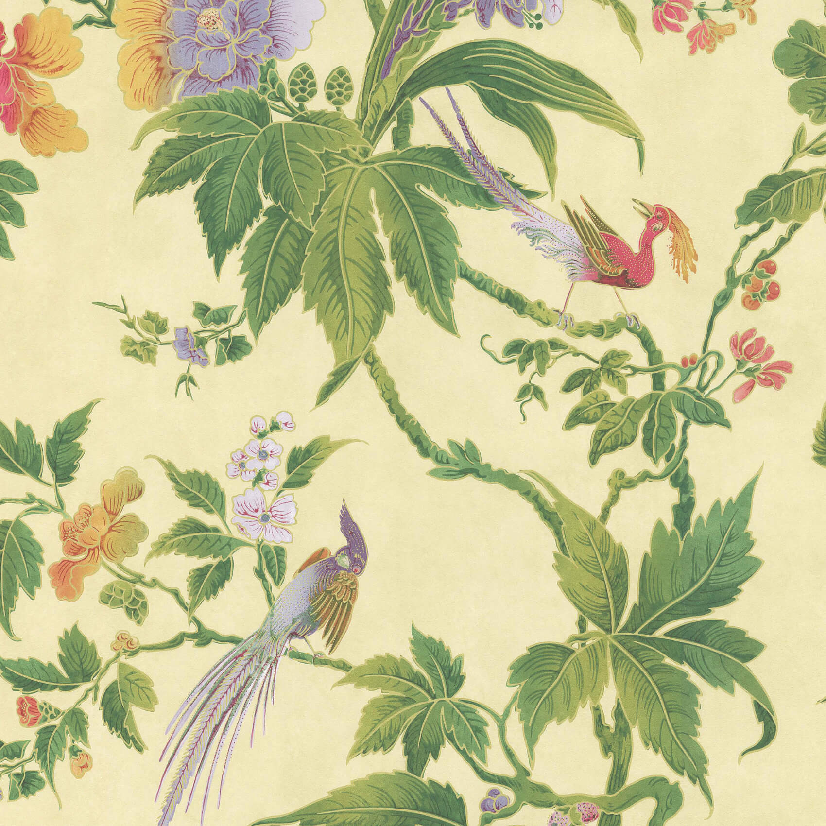 Paradise - Sunrise by Little Greene - luxury wallpaper
