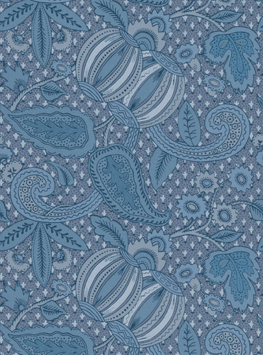 Pomegranate - Blue Scale - Sample