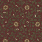 Richmond Green - Revival Red by Little Greene - luxury wallpaper
