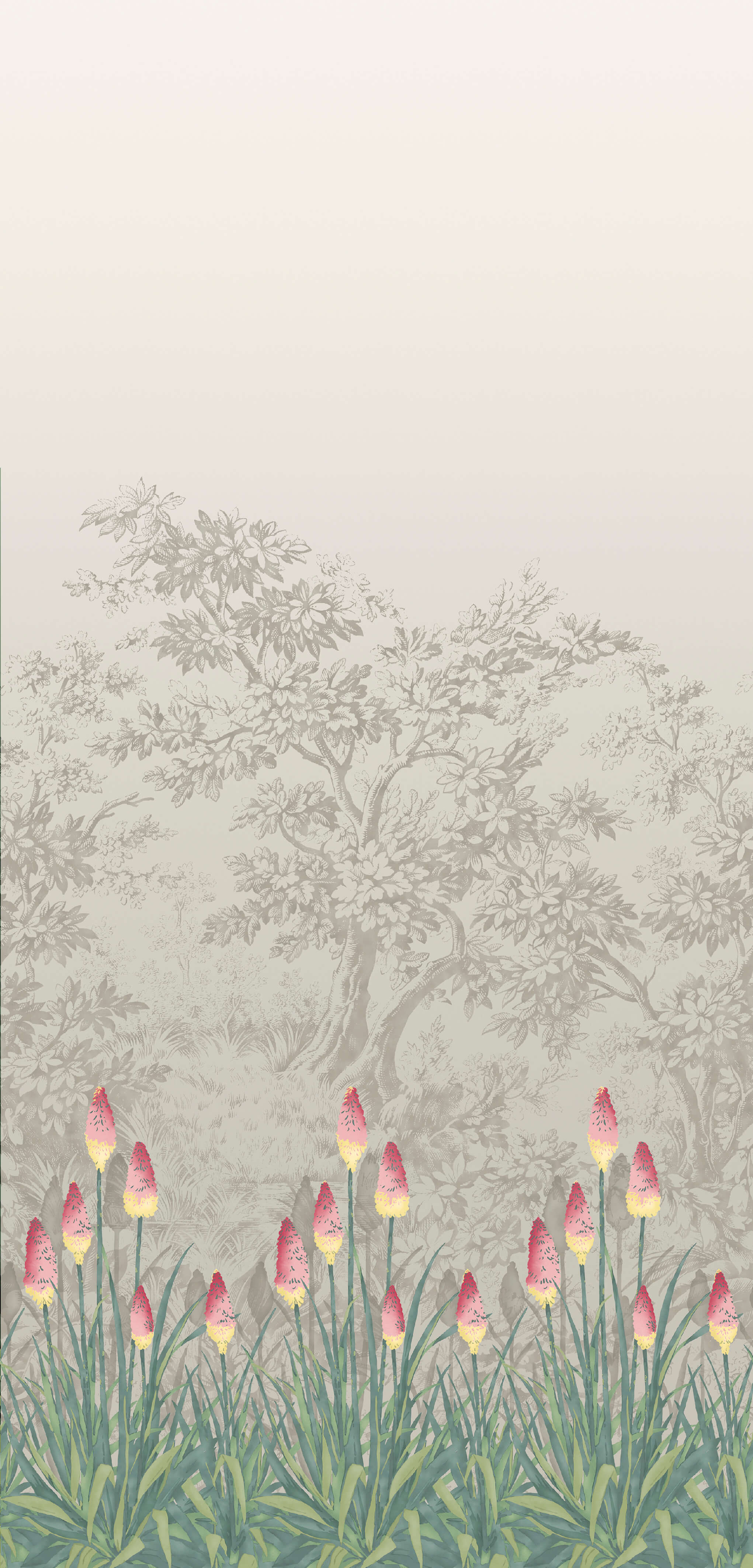 Upper Brook St. - Matin by Little Greene - luxury wallpaper