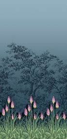 Upper Brook St. - Twilight by Little Greene - luxury wallpaper