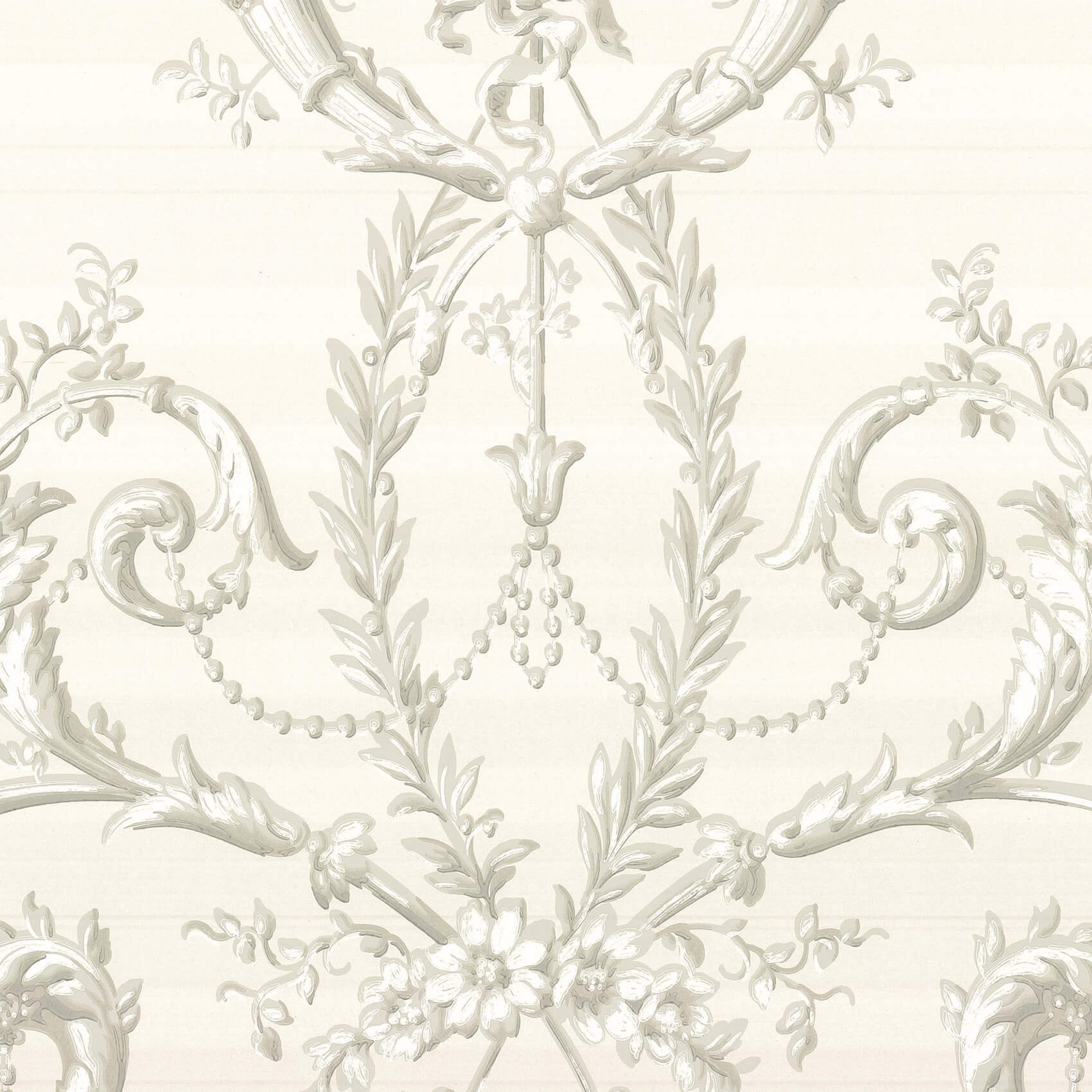 Versailles - Argent by Little Greene - luxury wallpaper