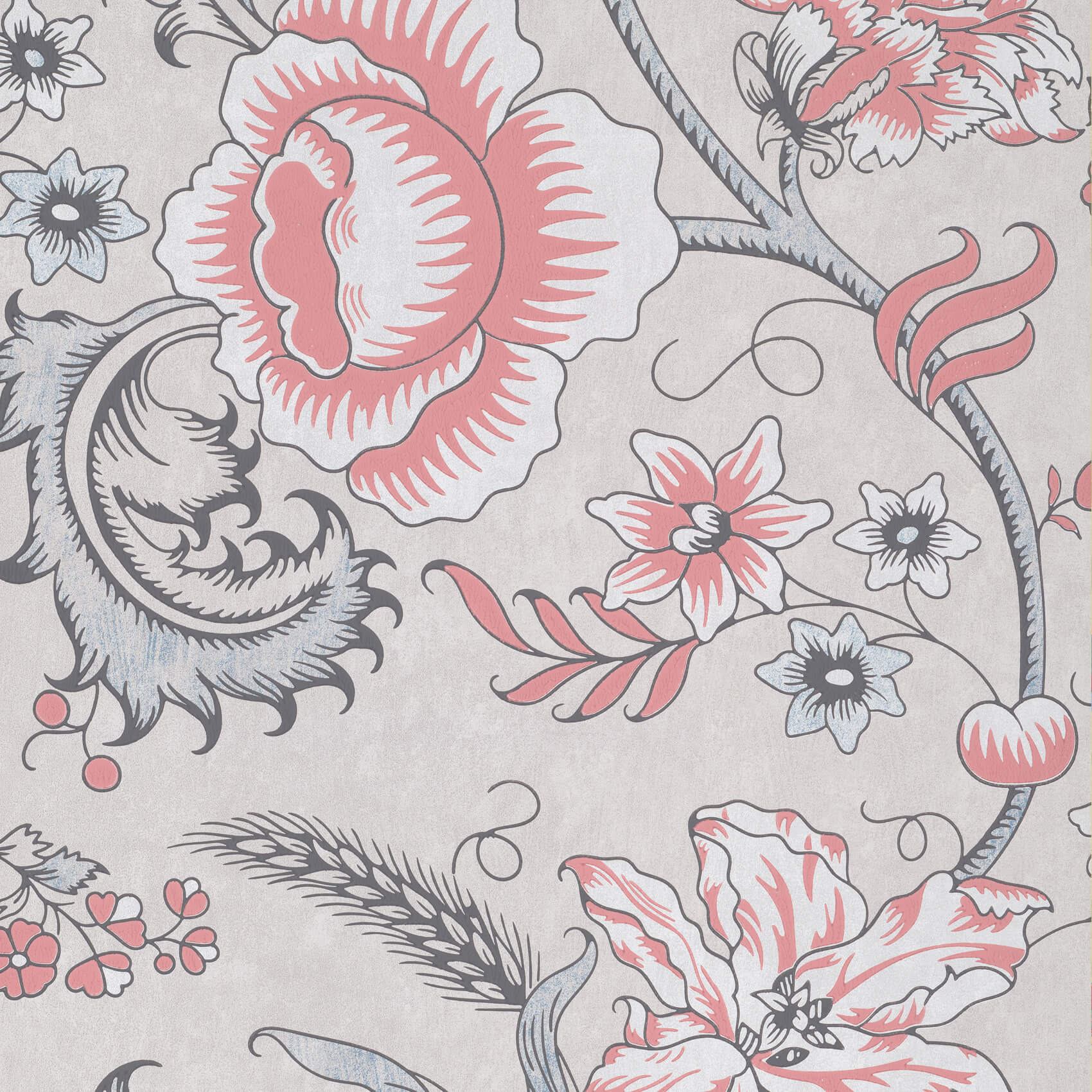 Woodblock Trail - Union by Little Greene - luxury wallpaper