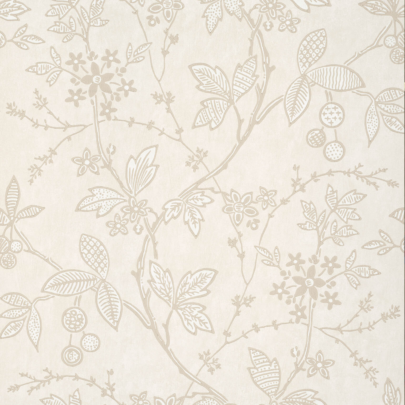 Wrest Trail - Lime Plaster by Little Greene - luxury wallpaper