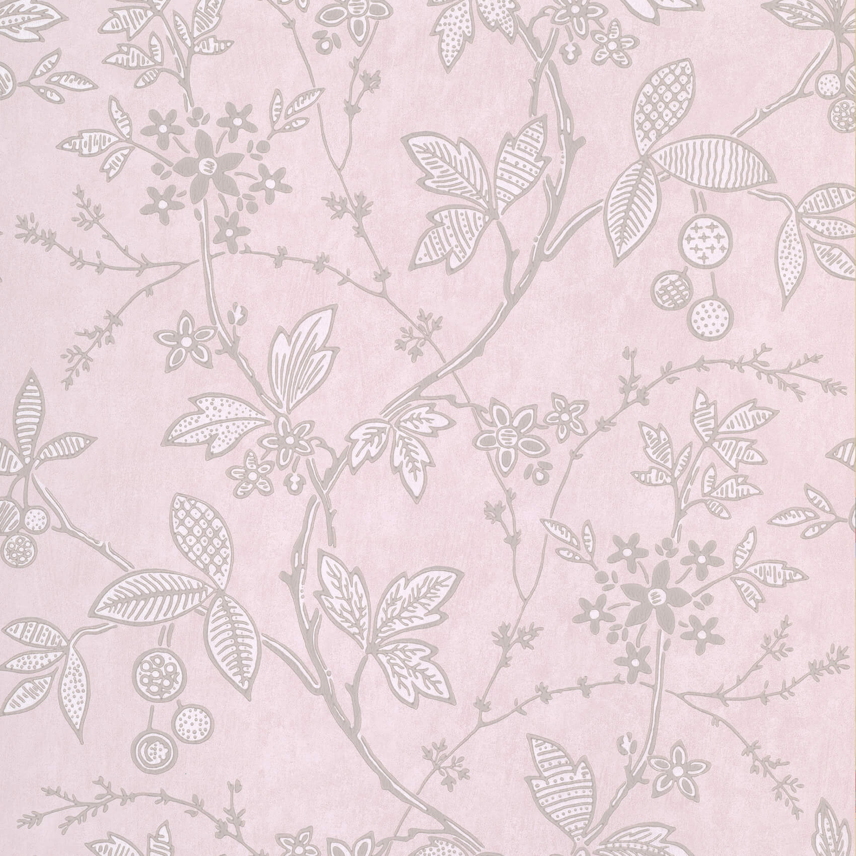 Wrest Trail - Pink Plaster by Little Greene - luxury wallpaper