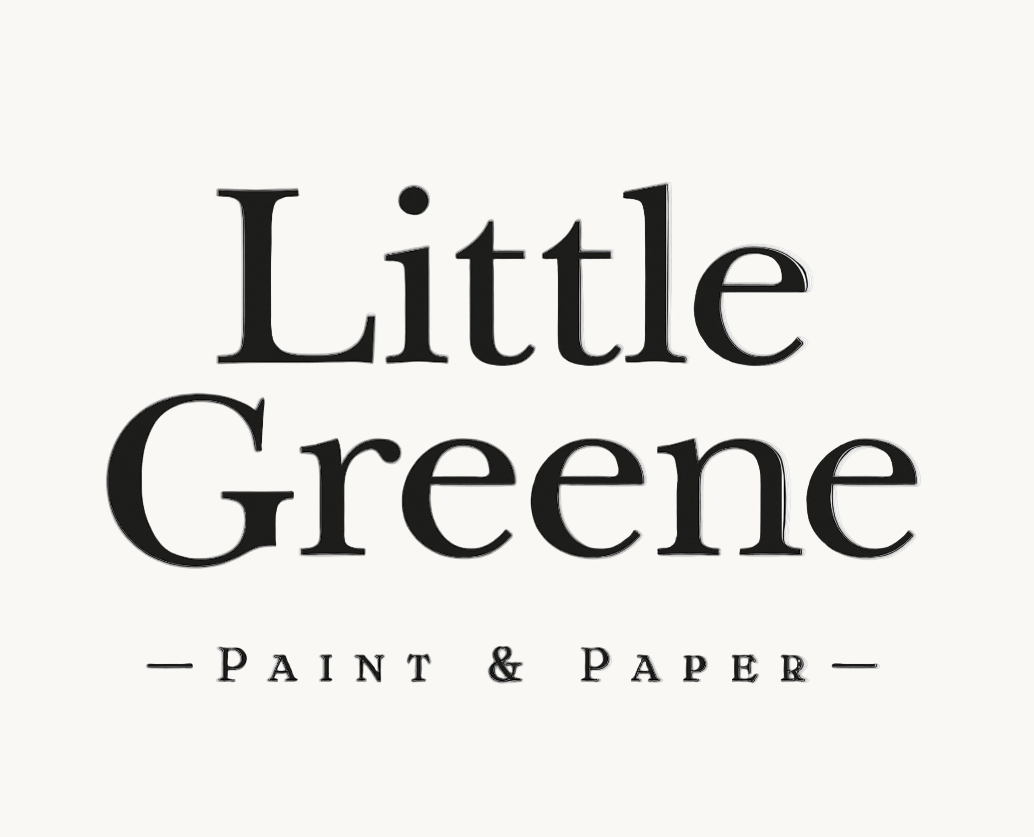 Little Greene paint and wallpaper brand logo - premium heritage brand stocked by Paint & Papers