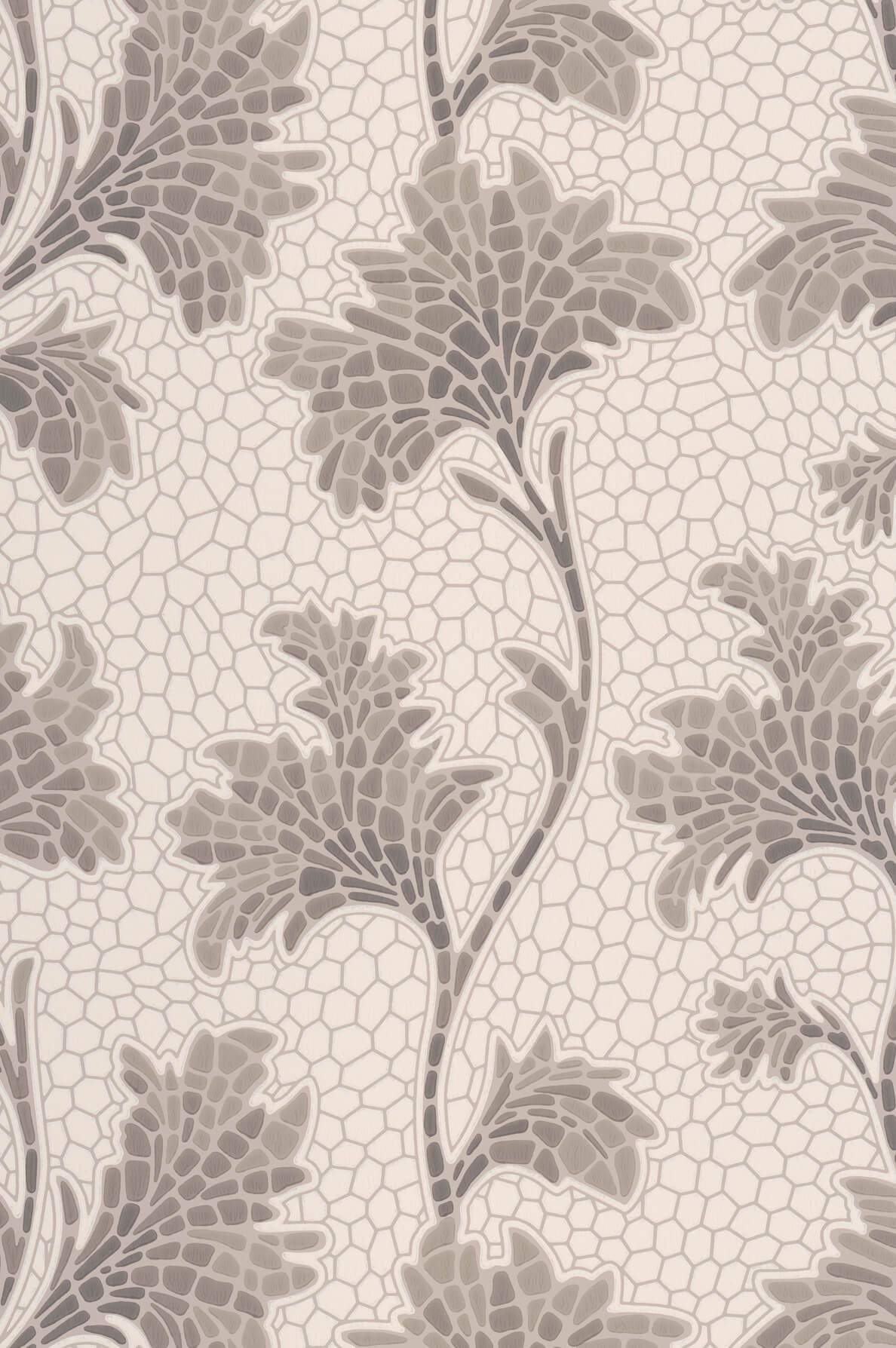 Mosaic Trail - Slaked Lime by Little Greene - luxury wallpaper