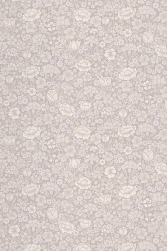 Spring Flowers - French Grey - Sample