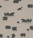 Nip & Lassie - Slaked Lime Dark by Little Greene - luxury wallpaper