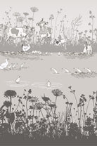 Riverside Capers - Cluck by Little Greene - luxury wallpaper