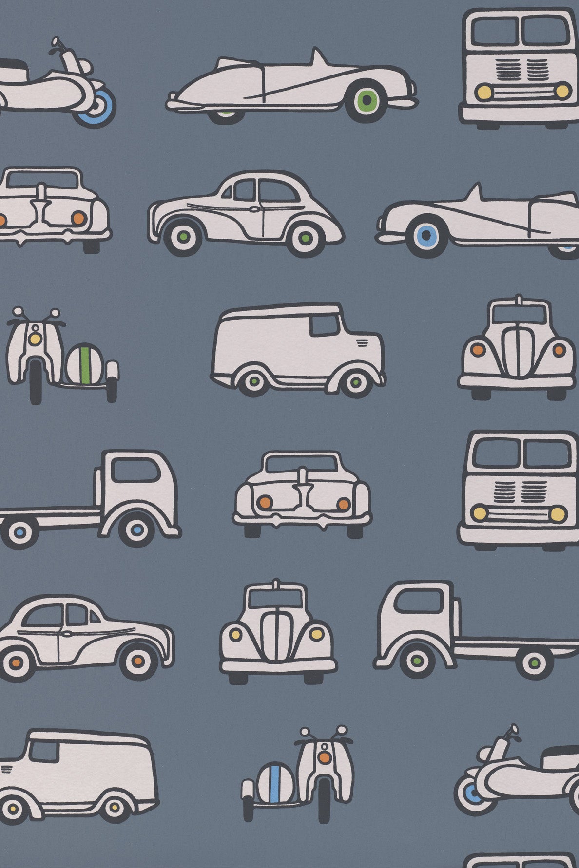 Road Trip - Juniper Ash by Little Greene - luxury wallpaper