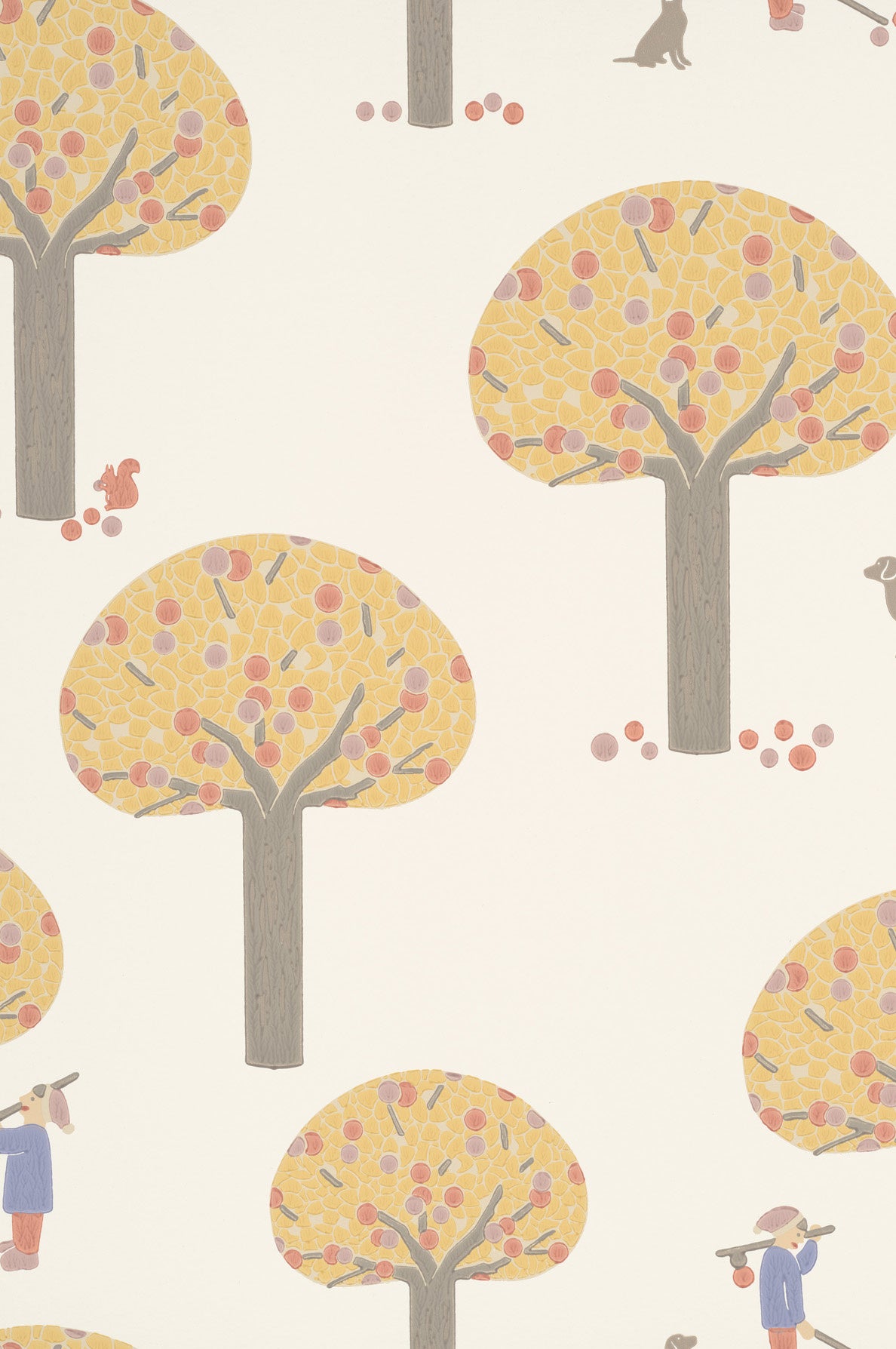 Rodney St. - Light Gold by Little Greene - luxury wallpaper